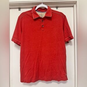 Tommy Bahama Fray Day polo - orange - size M